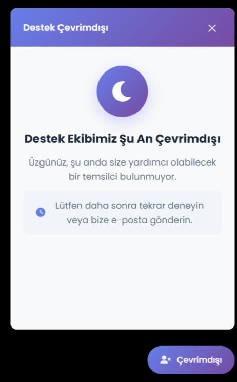 Php Canlı Destek Scripti