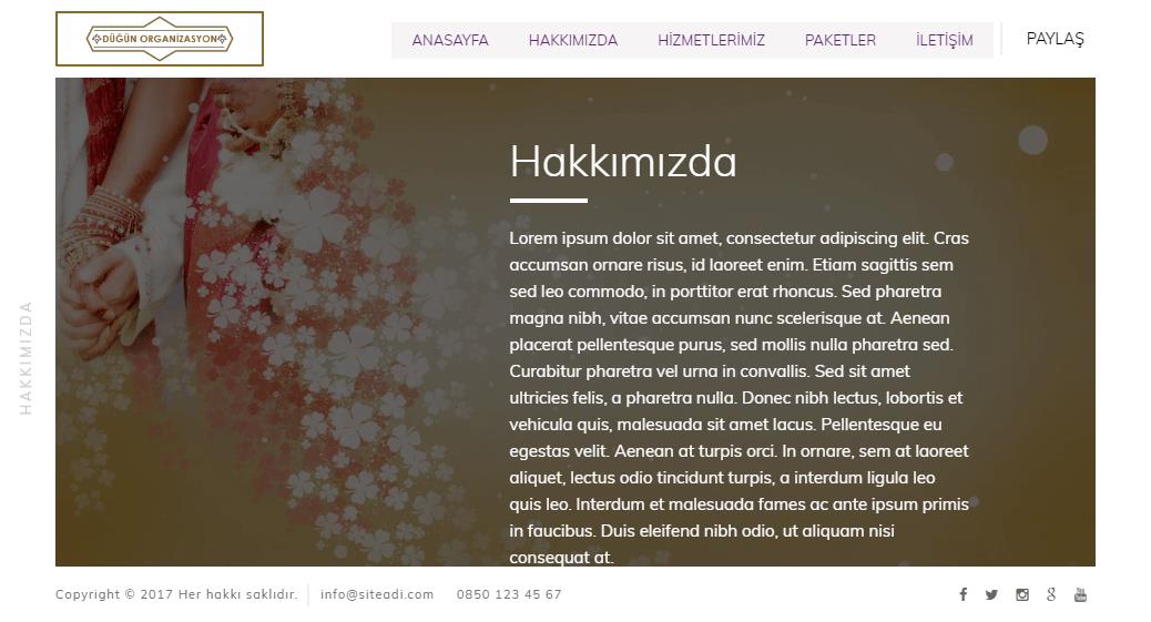 Php Düğün Organizasyon Scripti