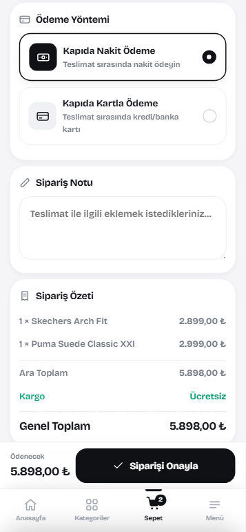 PHP Kolay Mağaza Scripti